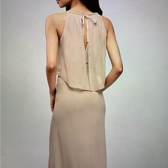 David’s bridal bridesmaid dress in “biscotti” - Picture 5 of 6